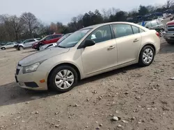 Vehiculos salvage en venta de Copart Madisonville, TN: 2012 Chevrolet Cruze LS