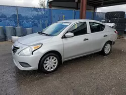 Salvage cars for sale at Riverview, FL auction: 2017 Nissan Versa S