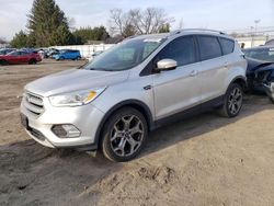 Salvage cars for sale at Finksburg, MD auction: 2017 Ford Escape Titanium