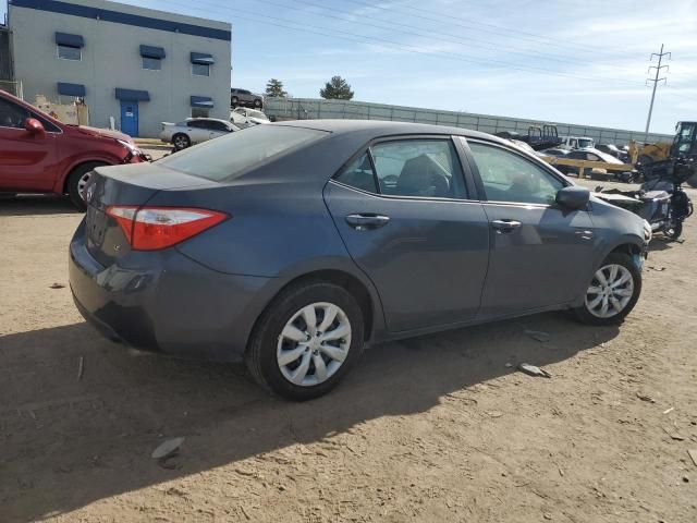 2015 Toyota Corolla L