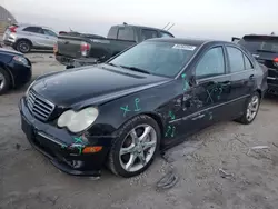 Salvage cars for sale at Wichita, KS auction: 2007 Mercedes-Benz C 230