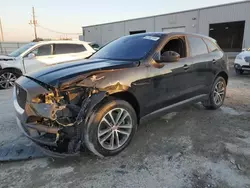 Salvage cars for sale at Jacksonville, FL auction: 2017 Jaguar F-PACE Premium