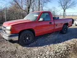 Salvage cars for sale from Copart Cicero, IN: 2006 Chevrolet Silverado C1500