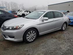 Salvage cars for sale at auction: 2015 Honda Accord EXL