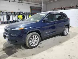 Salvage SUVs for sale at auction: 2016 Jeep Cherokee Limited