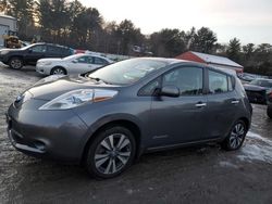 Nissan salvage cars for sale: 2016 Nissan Leaf SV