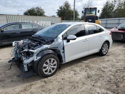 Salvage cars for sale at Midway, FL auction: 2022 Toyota Corolla LE