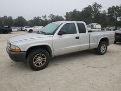 Salvage cars for sale from Copart Chicago: 2003 Dodge Dakota SXT