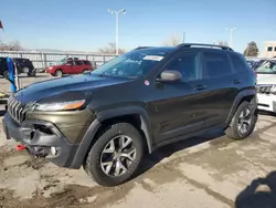 Jeep Cherokee Vehiculos salvage en venta: 2015 Jeep Cherokee Trailhawk