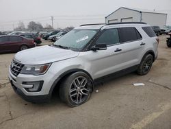 Ford salvage cars for sale: 2017 Ford Explorer Sport