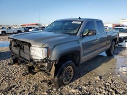 GMC Sierra salvage cars for sale: 2017 GMC Sierra K1500 SLT