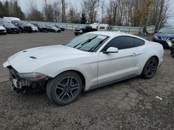 Salvage cars for sale at auction: 2021 Ford Mustang