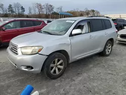 Toyota salvage cars for sale: 2008 Toyota Highlander