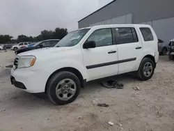 Salvage cars for sale at Apopka, FL auction: 2014 Honda Pilot LX