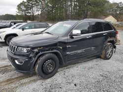 Jeep salvage cars for sale: 2019 Jeep Grand Cherokee Limited