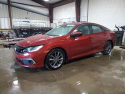 Salvage cars for sale at West Mifflin, PA auction: 2019 Honda Civic EX