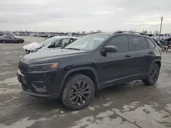 Salvage cars for sale at Sikeston, MO auction: 2021 Jeep Cherokee Latitude LUX