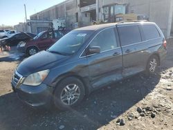 Salvage cars for sale at Fredericksburg, VA auction: 2006 Honda Odyssey EXL