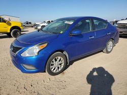 Salvage cars for sale at Amarillo, TX auction: 2015 Nissan Versa S