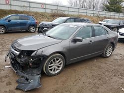 Salvage cars for sale at Davison, MI auction: 2010 Ford Fusion SEL