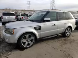 Land Rover salvage cars for sale: 2012 Land Rover Range Rover Sport HSE Luxury