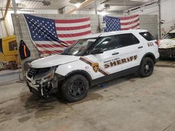 Salvage cars for sale at Columbia, MO auction: 2017 Ford Explorer Police Interceptor