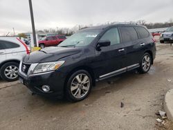 Salvage cars for sale at Louisville, KY auction: 2013 Nissan Pathfinder S