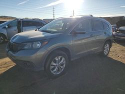 Salvage cars for sale at Colorado Springs, CO auction: 2012 Honda CR-V EXL