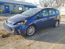 Toyota salvage cars for sale: 2014 Toyota Prius V