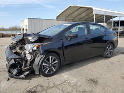 Salvage cars for sale at Fresno, CA auction: 2021 Nissan Versa SV