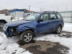 Salvage cars for sale at Ham Lake, MN auction: 2011 Subaru Forester 2.5X