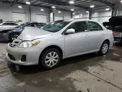 Salvage cars for sale from Copart Ham Lake, MN: 2011 Toyota Corolla Base