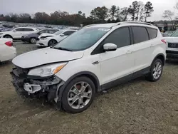 Salvage cars for sale at Byron, GA auction: 2015 Ford Escape Titanium