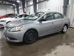 Salvage cars for sale at Ham Lake, MN auction: 2013 Nissan Sentra S