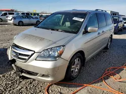 Salvage cars for sale at Cahokia Heights, IL auction: 2007 Honda Odyssey EXL