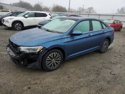 Salvage cars for sale at Sacramento, CA auction: 2019 Volkswagen Jetta S