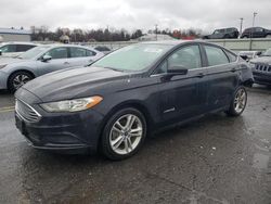 Ford Fusion s Hybrid salvage cars for sale: 2018 Ford Fusion S Hybrid