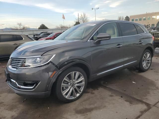 2017 Lincoln MKX Reserve