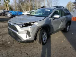 Salvage cars for sale at Portland, OR auction: 2021 Toyota Rav4 LE