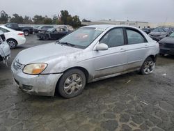 Salvage cars for sale at Martinez, CA auction: 2007 KIA Spectra EX