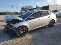 Ford Focus sel salvage cars for sale: 2018 Ford Focus SEL