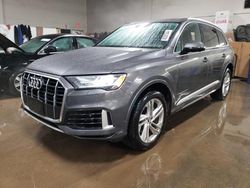 Salvage cars for sale at Elgin, IL auction: 2021 Audi Q7 Premium Plus