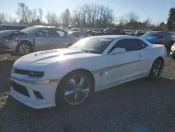 Salvage cars for sale at Portland, OR auction: 2015 Chevrolet Camaro 2SS