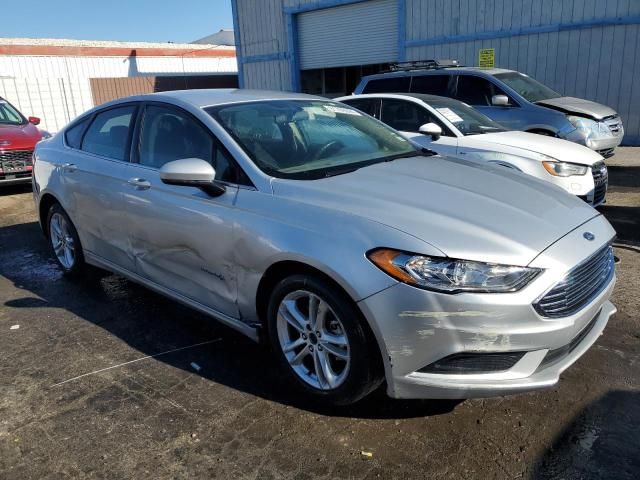 2018 Ford Fusion SE Hybrid