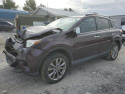 Toyota rav4 Limited salvage cars for sale: 2017 Toyota Rav4 Limited