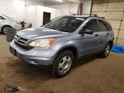 Salvage cars for sale at Ham Lake, MN auction: 2010 Honda CR-V LX