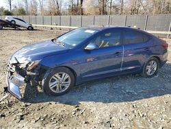 Salvage cars for sale at Waldorf, MD auction: 2020 Hyundai Elantra SEL