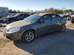 Salvage cars for sale at auction: 2009 Pontiac G6