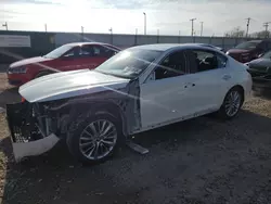 Infiniti salvage cars for sale: 2018 Infiniti Q50 Luxe