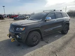 Salvage cars for sale at Indianapolis, IN auction: 2014 Jeep Grand Cherokee Limited